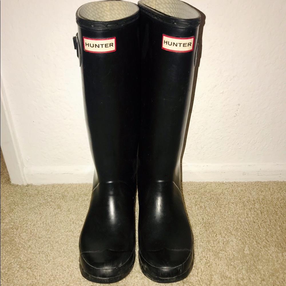 Hunter rain boots